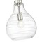 Z-Lite Bon Air Pendant, 1-Light, 10 In.W x 13.75 In.H, Brushed Nickel/Clear 496P10-BN - alternate 3